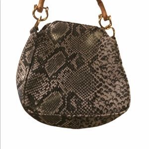 Snakeskin print vintage y2k mini purse
